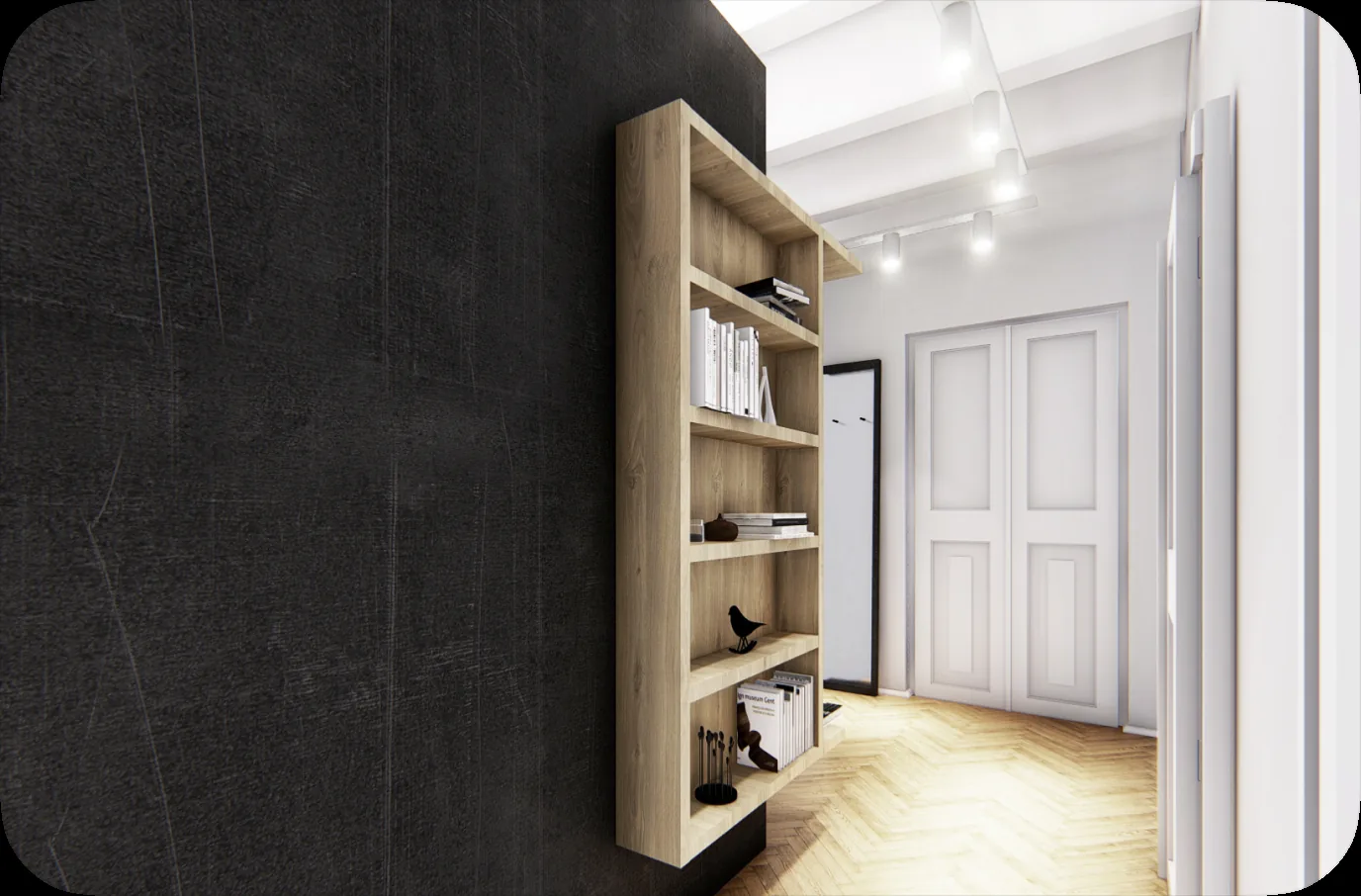 Byt 4kk – obývací pokoj