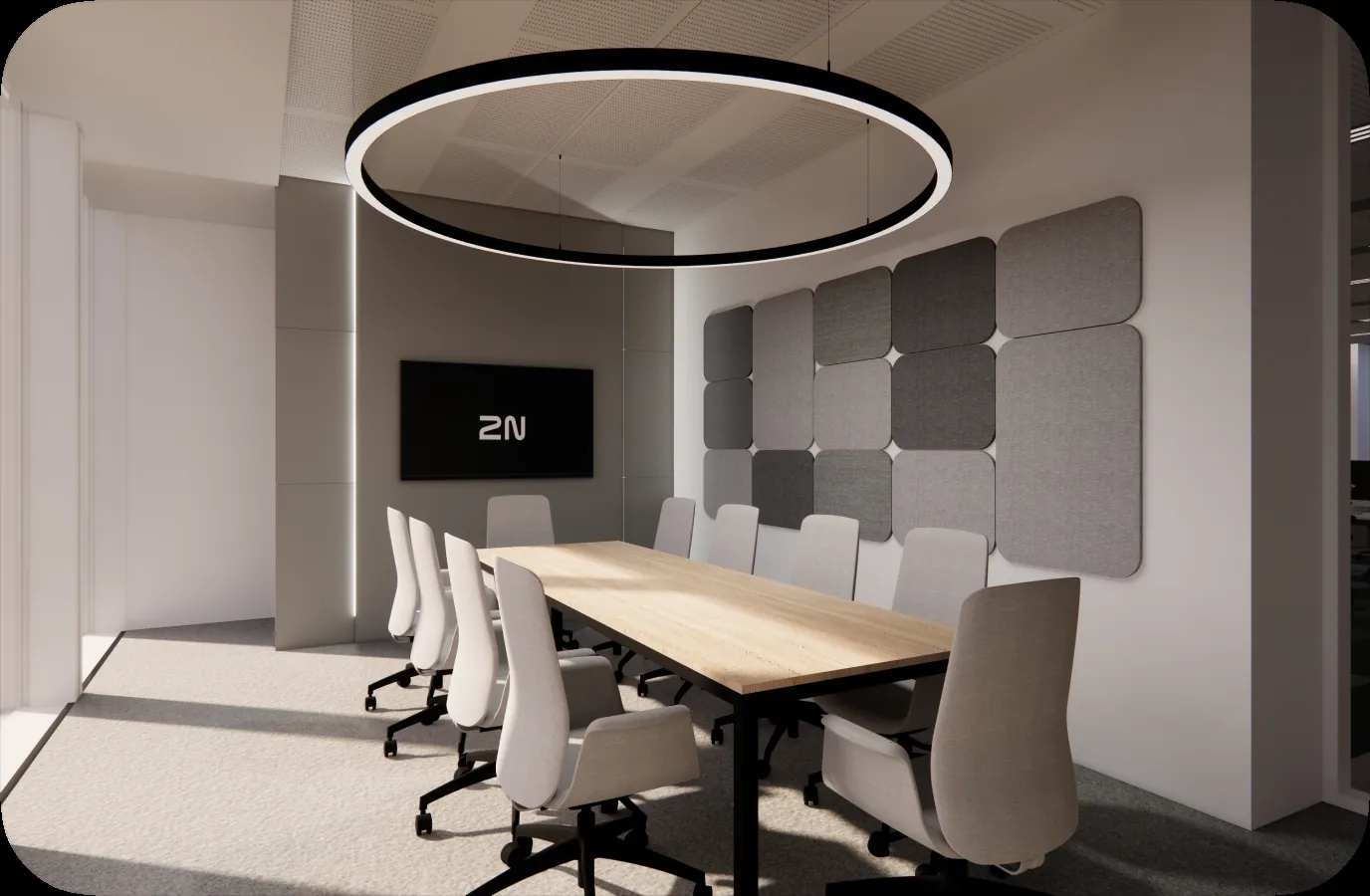 Kanceláře – light design