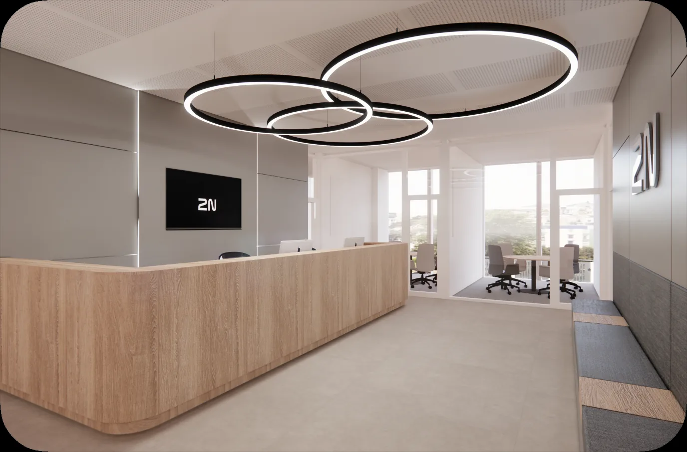 Kanceláře – recepce