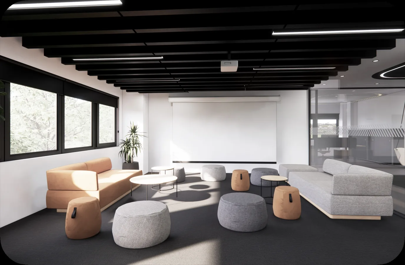 Tréninkové centrum – lounge